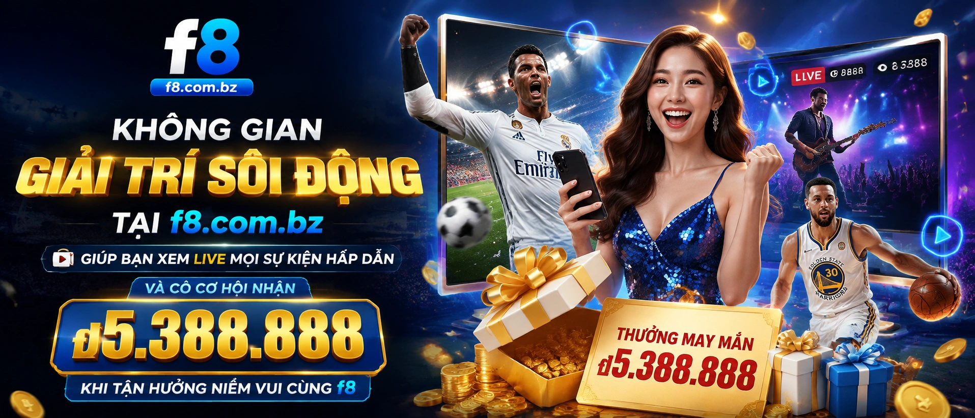 Game casino trực tuyến F8