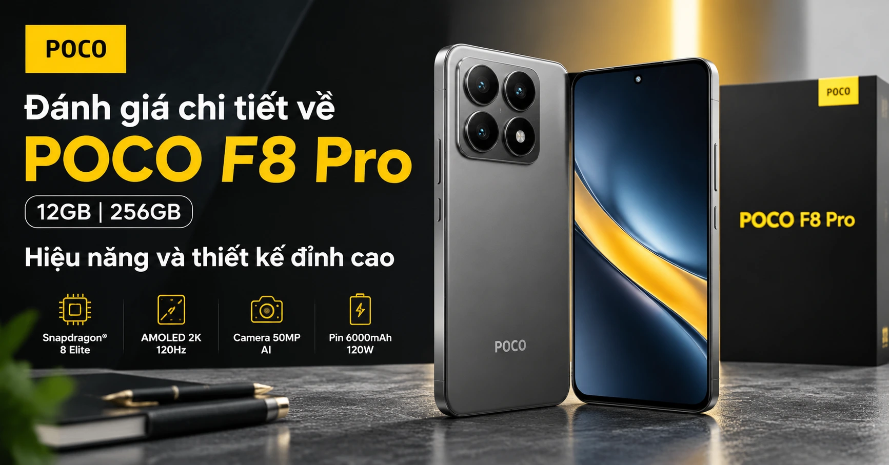 Đánh giá chi tiết về poco f8 pro 12 256: Hiệu năng và thiết kế đỉnh cao - image 3 Đánh giá chi tiết về poco f8 pro 12 256: Hiệu năng và thiết kế đỉnh cao - image 3